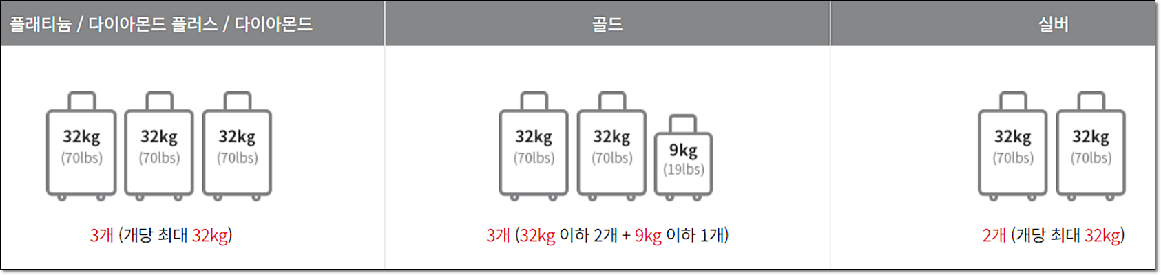 아시아나 비즈니스클래스 위탁수화물
