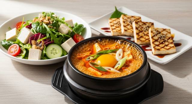 알부민 높이는 두부 단백질 식품"