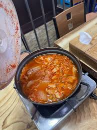 연말 회식장소 은주정 김치찌개집