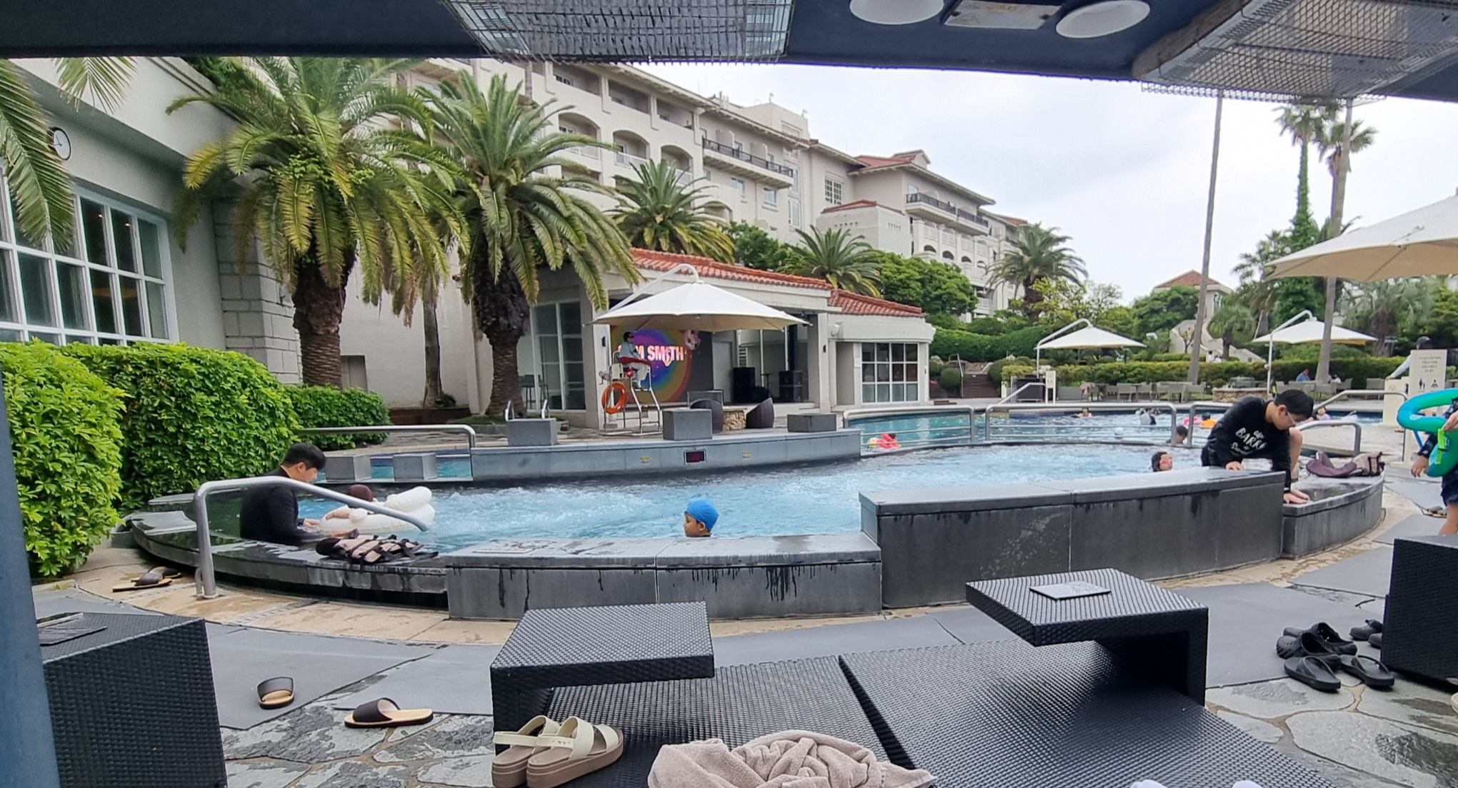 제주 신라호텔 수영장