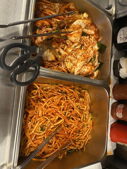 겉절이-김치와--무생채