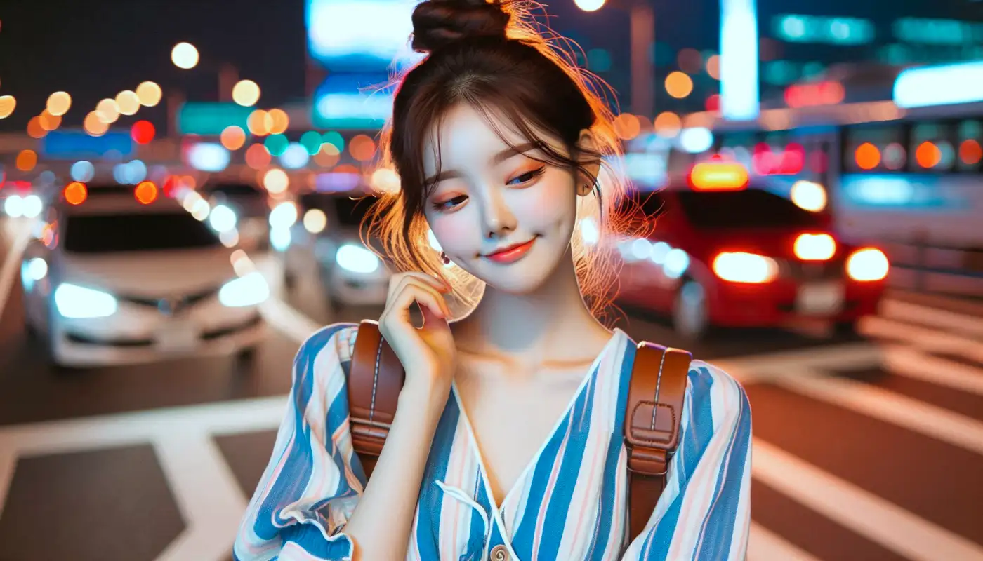 돈키호테-면세-쇼핑-가이드를-참고하며-여행하는-모습