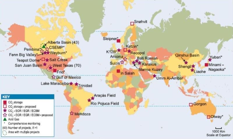 Location-of-Major-CCS-Projects-Worldwide