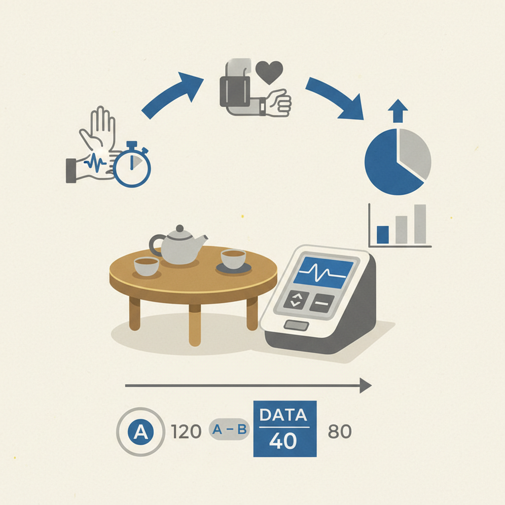 家庭で実施できる測定と脈圧の自己評価