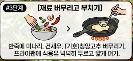미나리 요리