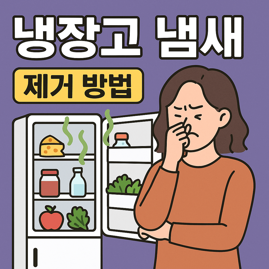 냉장고 냄새 없애는 법