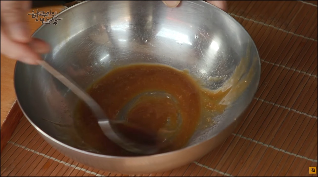 고구마 조청 들어간 멸치 무침