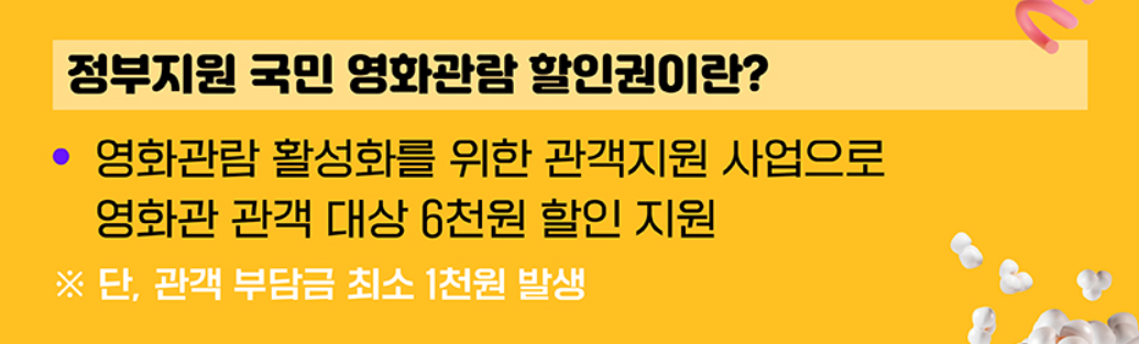 영화관람료 6천원 할인│CGV·롯데시네마·메가박스 선착순 혜택 총정리
