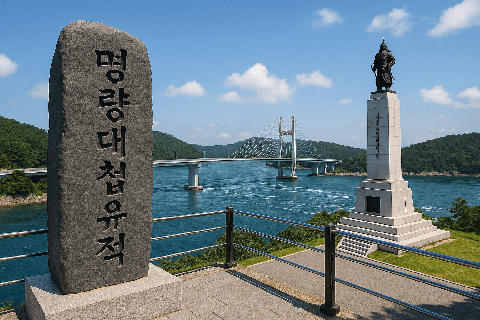 8월 진도 울돌목과 명량대첩 기념지에서 느끼는 역사와 여름 여행