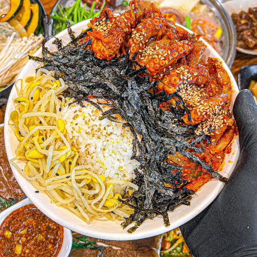 도토리무침 떡갈나무집 