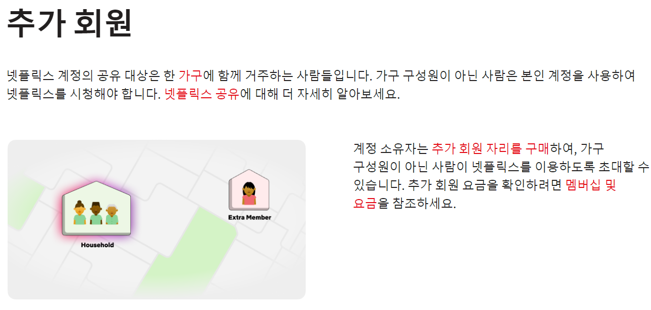 넷플릭스 추가회원 등록