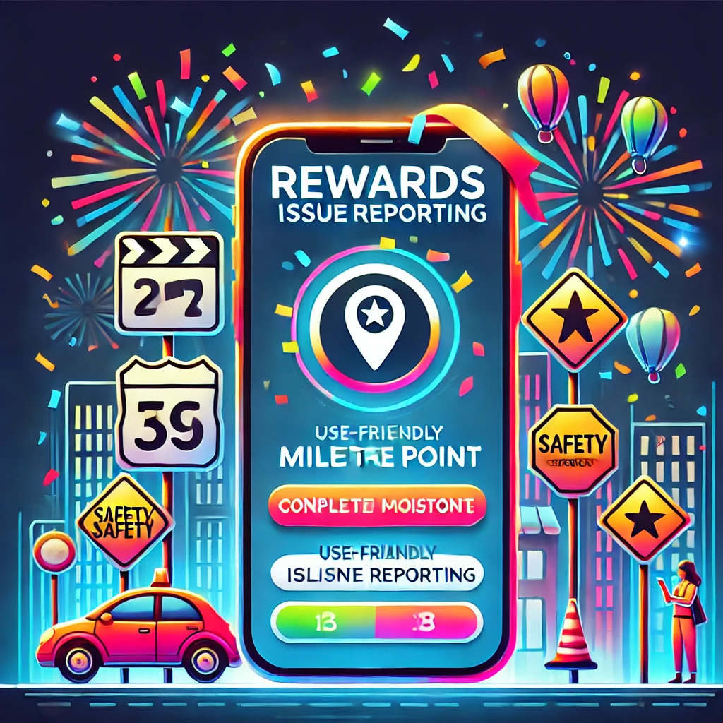 안전신문고 마일리지 적립 관련 그림