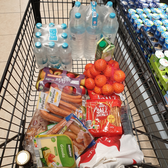 독일 ALDI에서 장보기