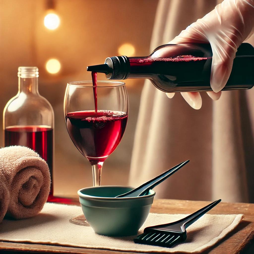 레드와인 염색약