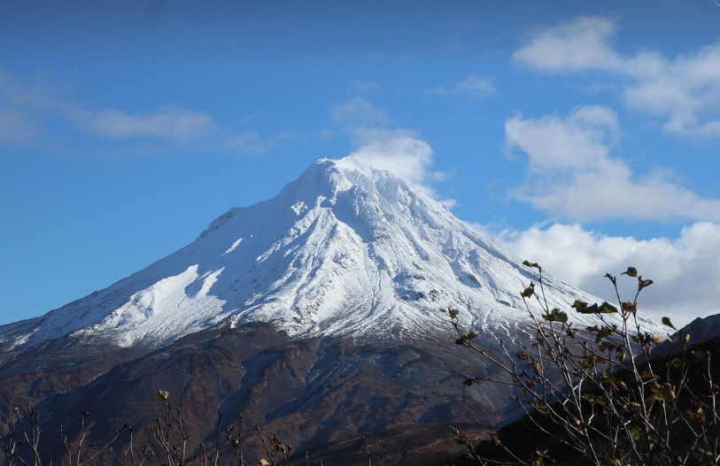 화산의 모습