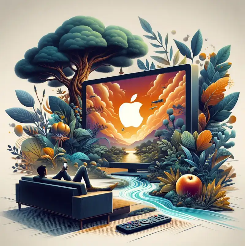 애플티비-플러스-추천-작품들을-시청하는-모습