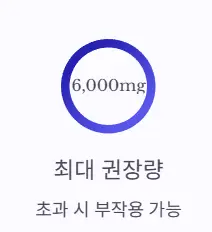 최대 권장량