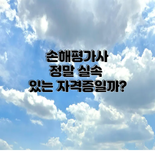 손해평가사