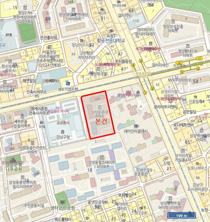 강남구 삼성동 롯데아파트 급매&amp;#44; 삼성동 롯데아파트 경매&amp;#44; 2022타경104571