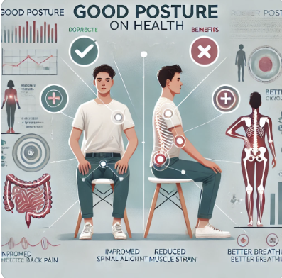 바른 자세가 건강에 미치는 영향 관련 사진