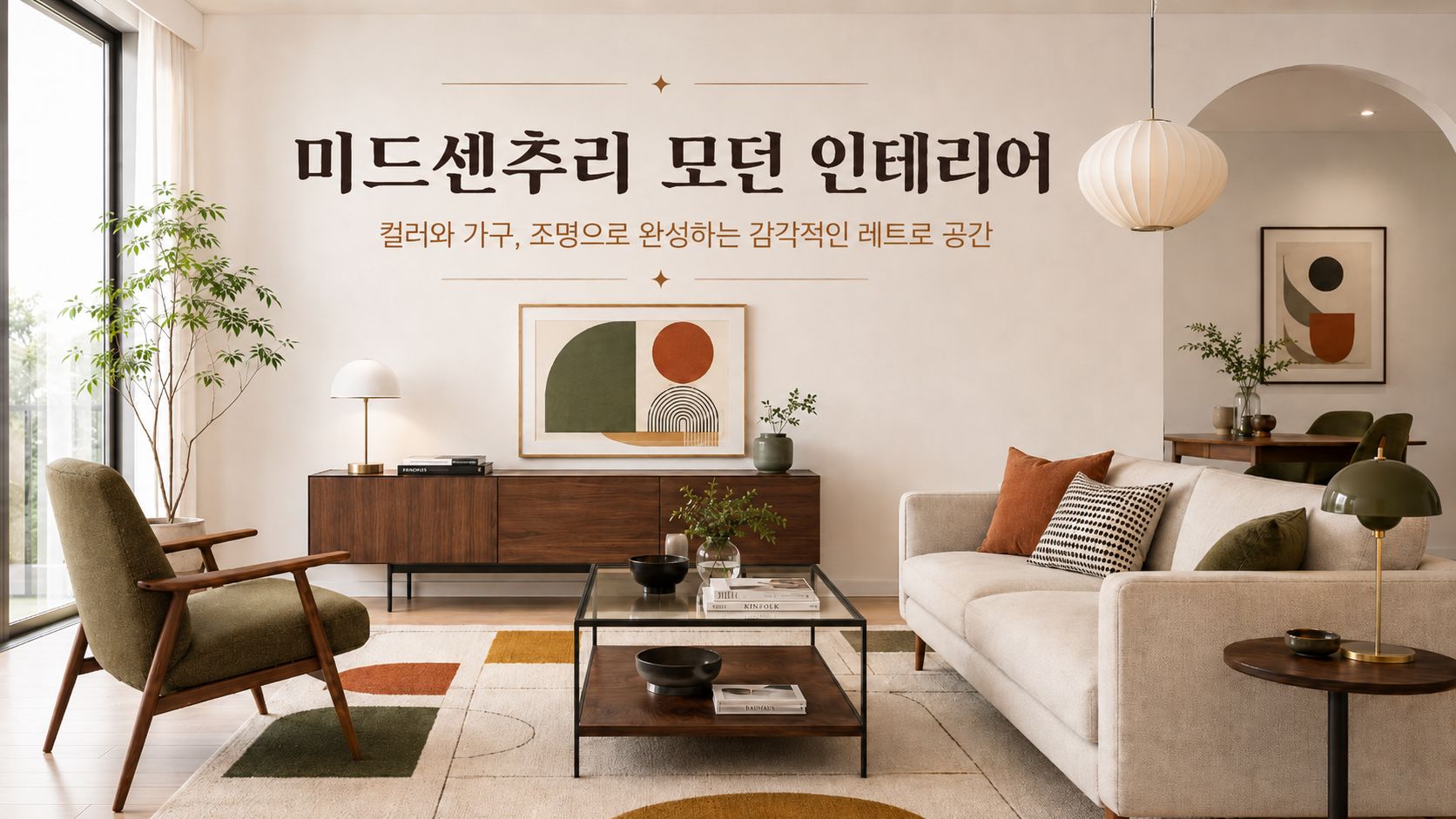 미드센추리모던인테리어
