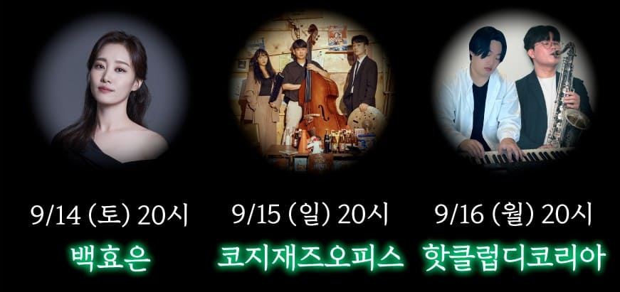 청와대 공연