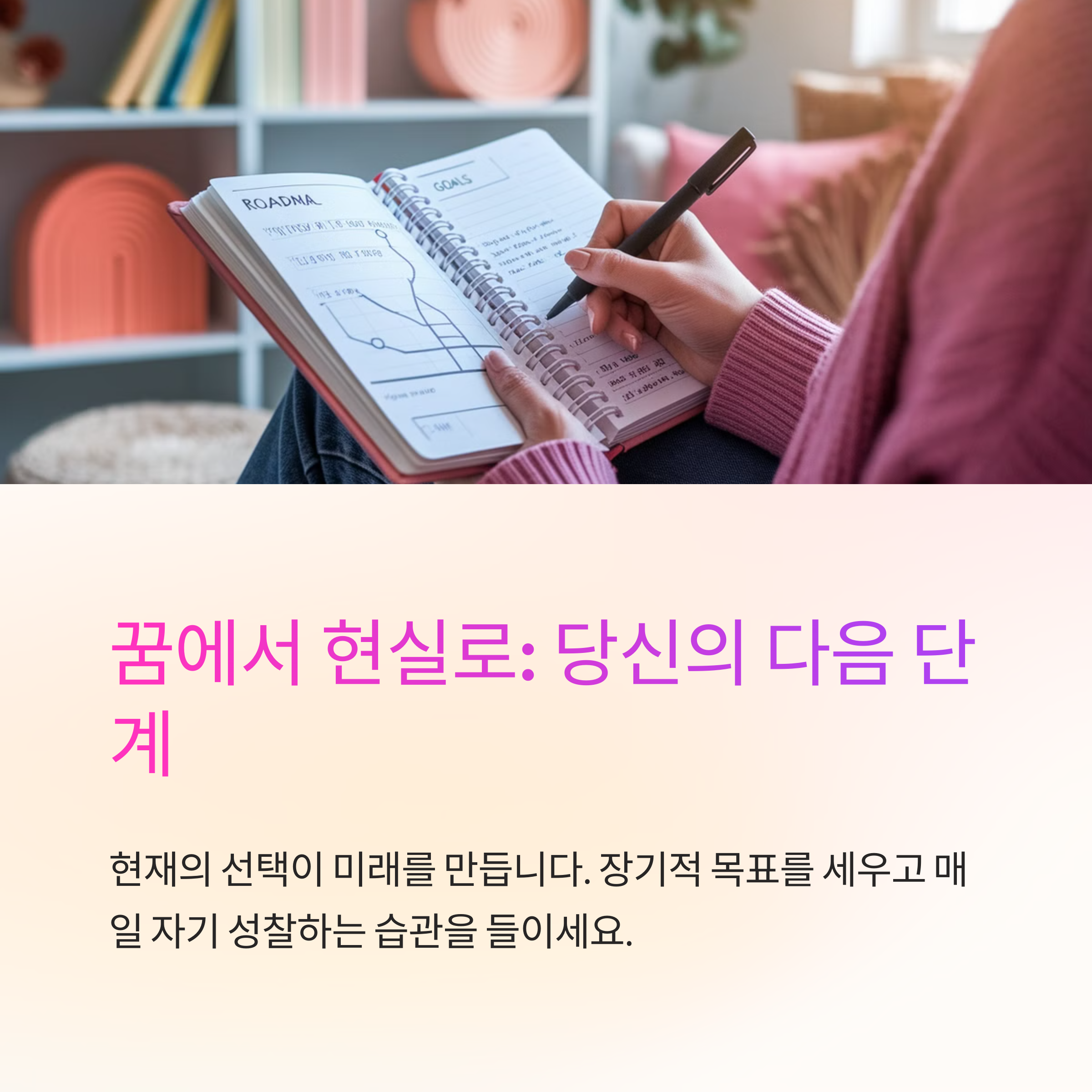 미래의 자신을 만나는 꿈