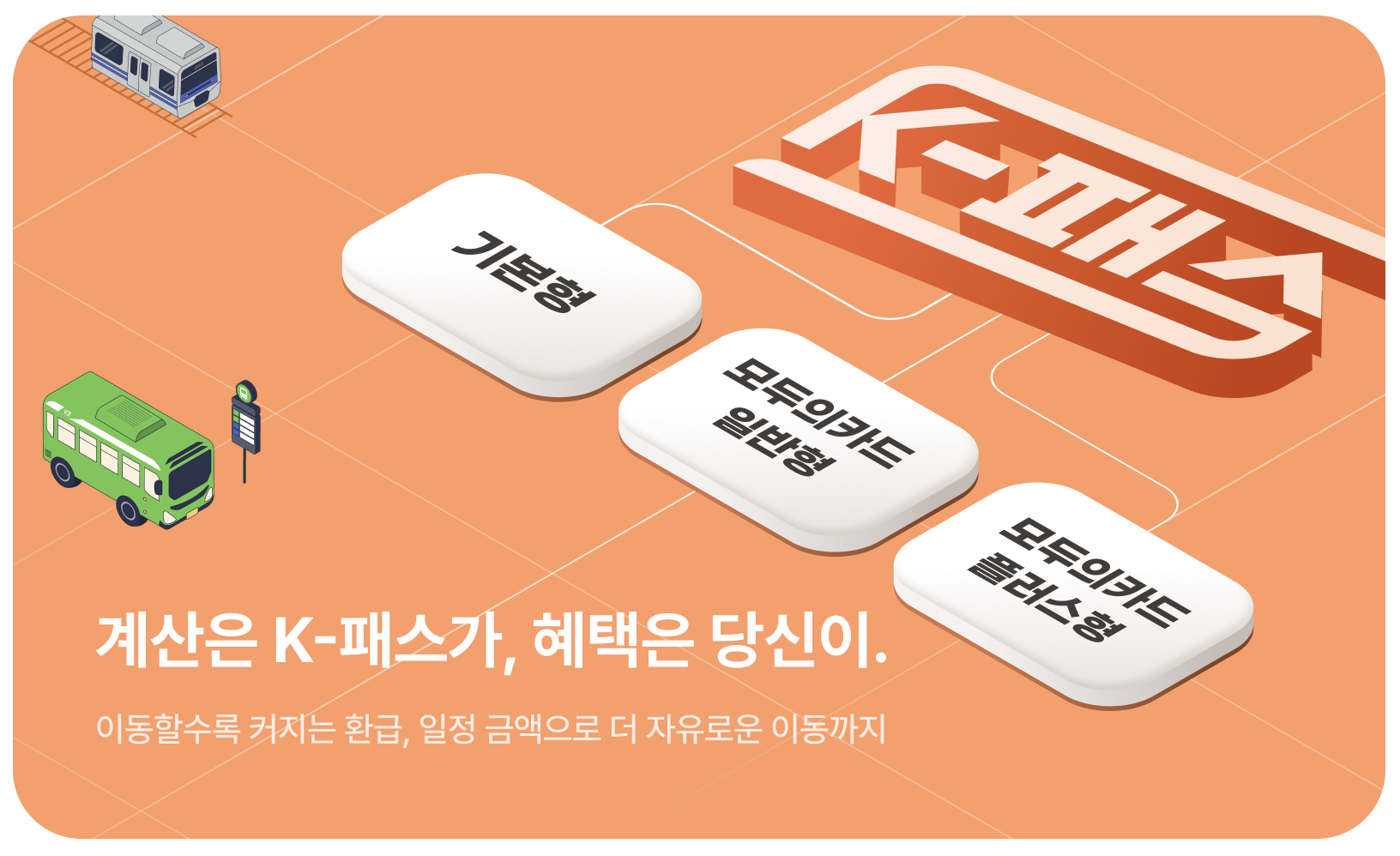 k패스 모두의 카드 신청 방법 바로가기 교통비 환급액 기준 총정리