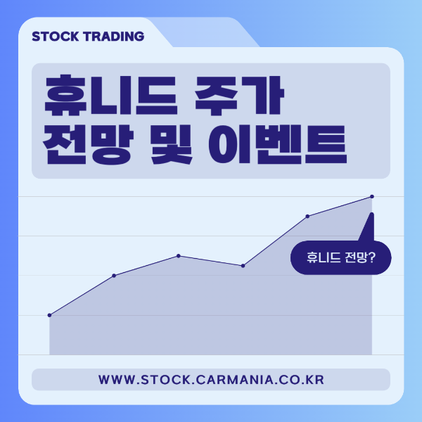 휴니드 테크놀러지스 주가 전망 최신 이벤트 확인