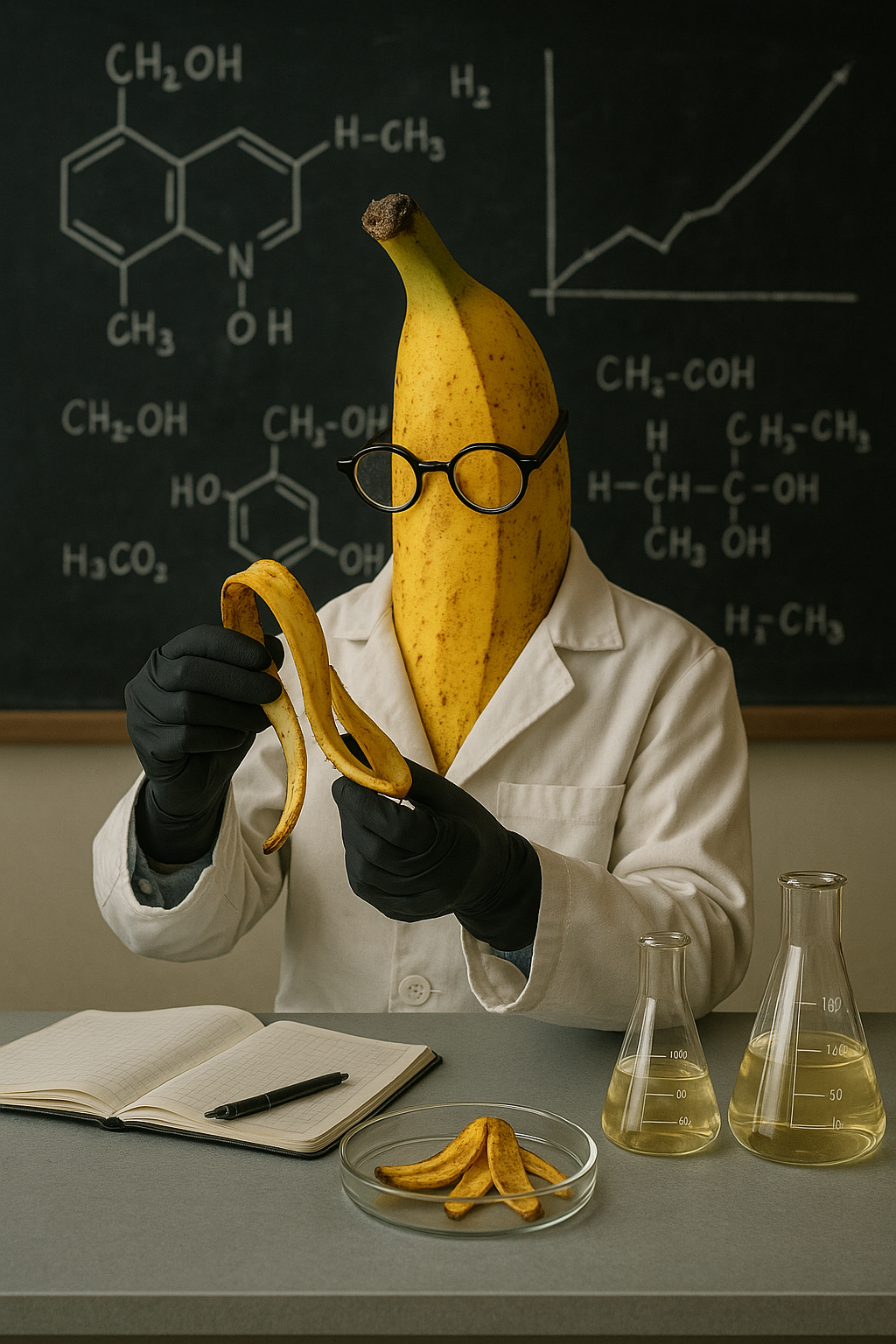 바나나 껍질을 연구한다고요?&mdash; 바나나 껍질 연구원의 진지한 세계