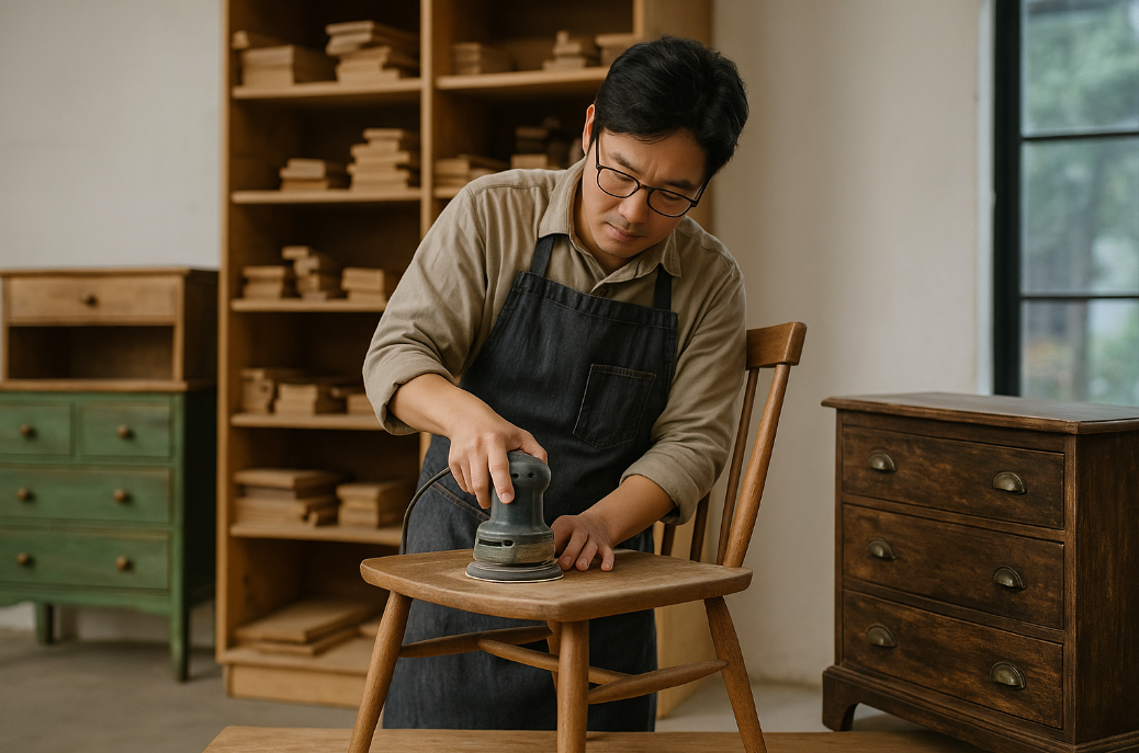 버려진 가구로 시작한 업사이클링