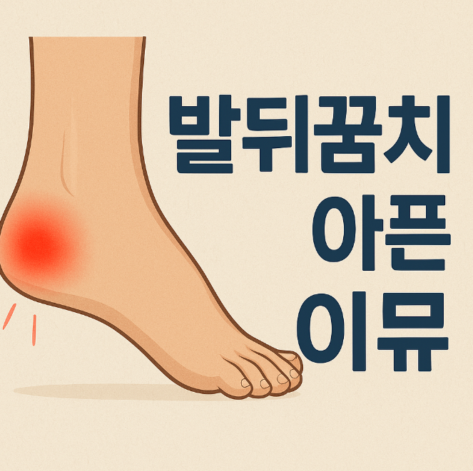 발뒤꿈치가 아픈이유