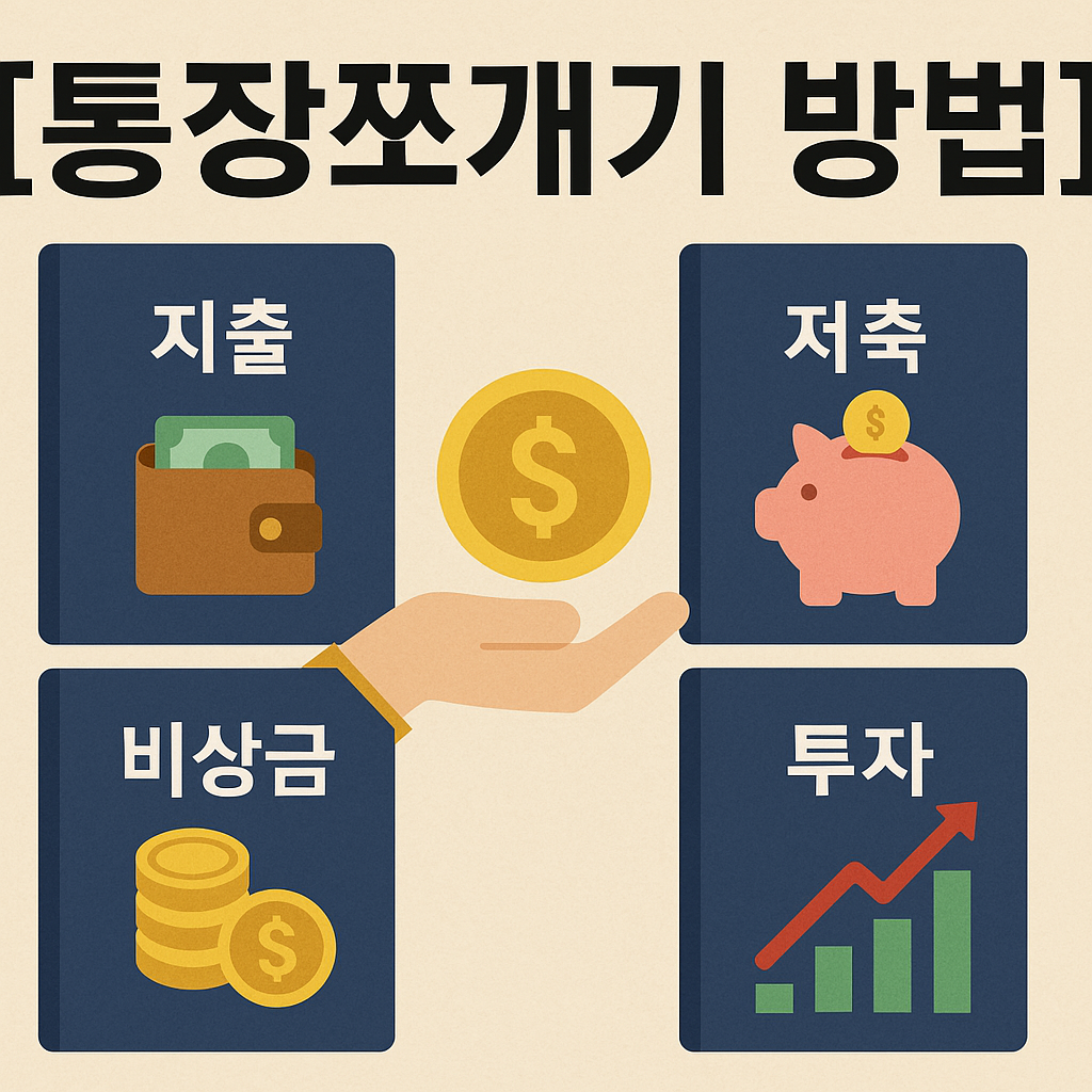 통장쪼개기 방법