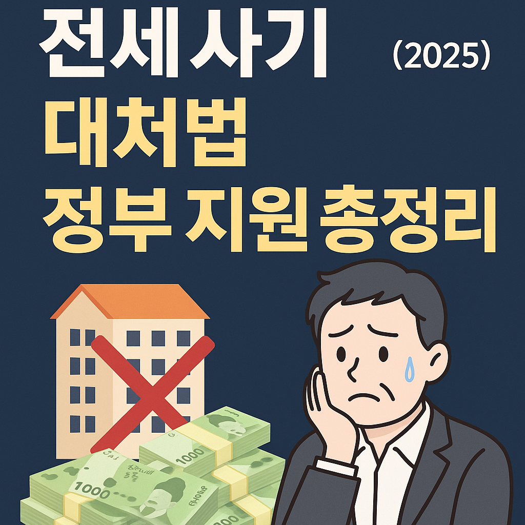 전세 사기 대처법과 정부 지원 총정리(2025)