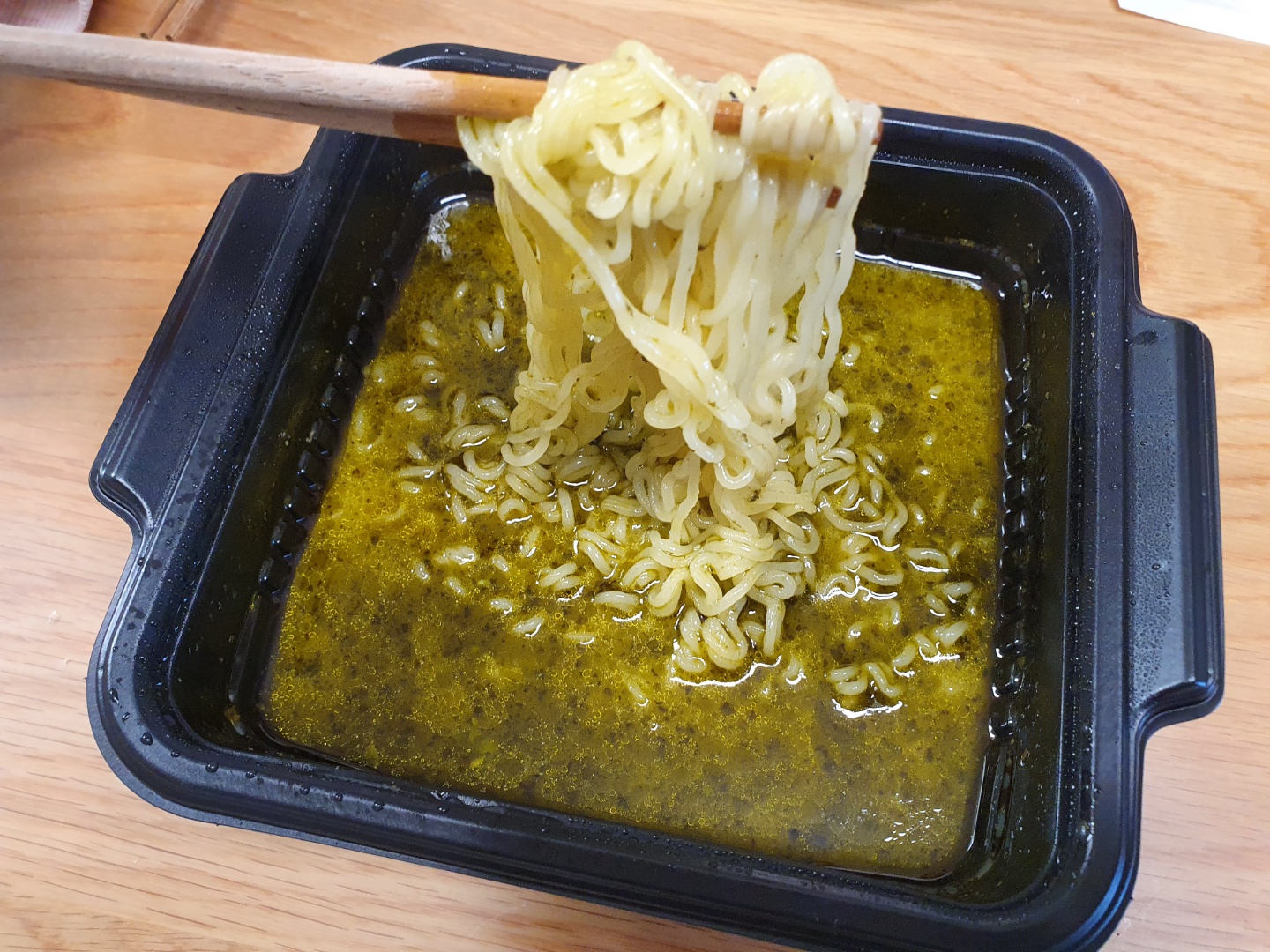 편스토랑 이경규 바질라면 조리후