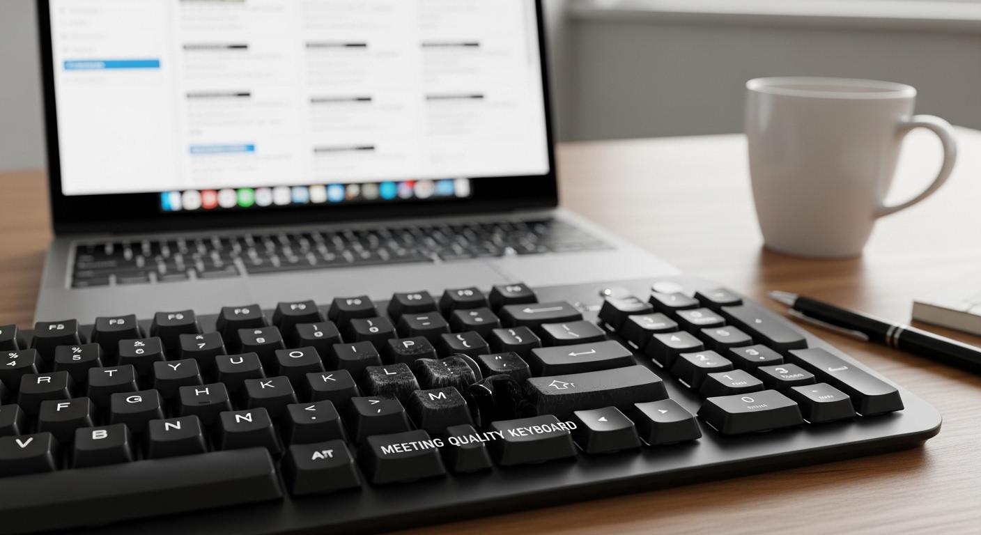 회의 품질 키보드 1달 사용 후기