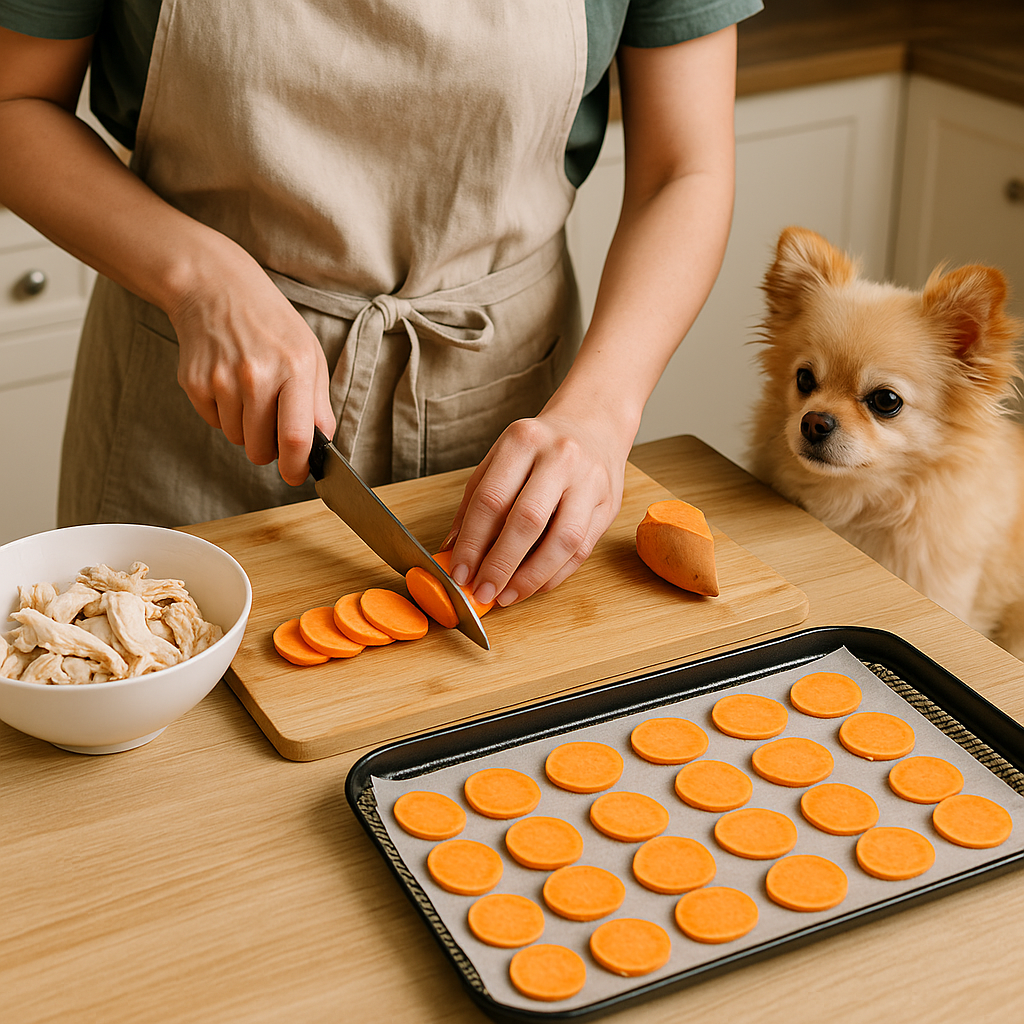 강아지 간식 만들기