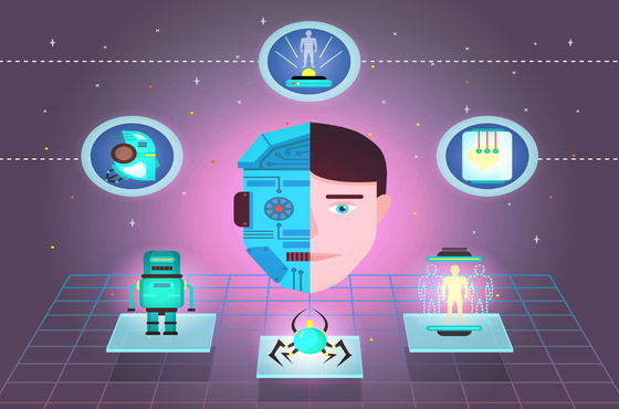 확장현실(XR) 예시입니다.