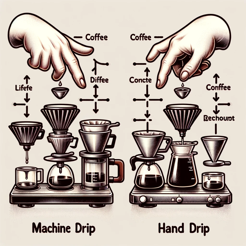 원두커피 추출 종류