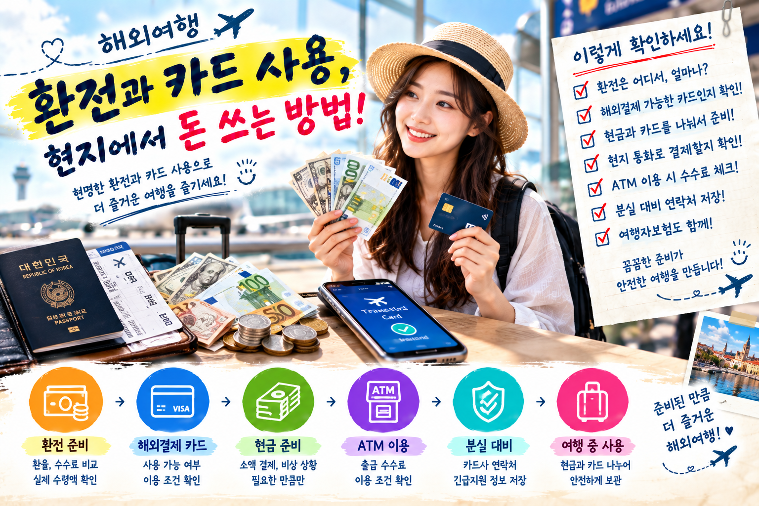 해외여행시 카드 사용법