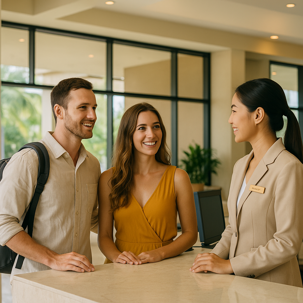 세부호텔 리조트 체크인 영어