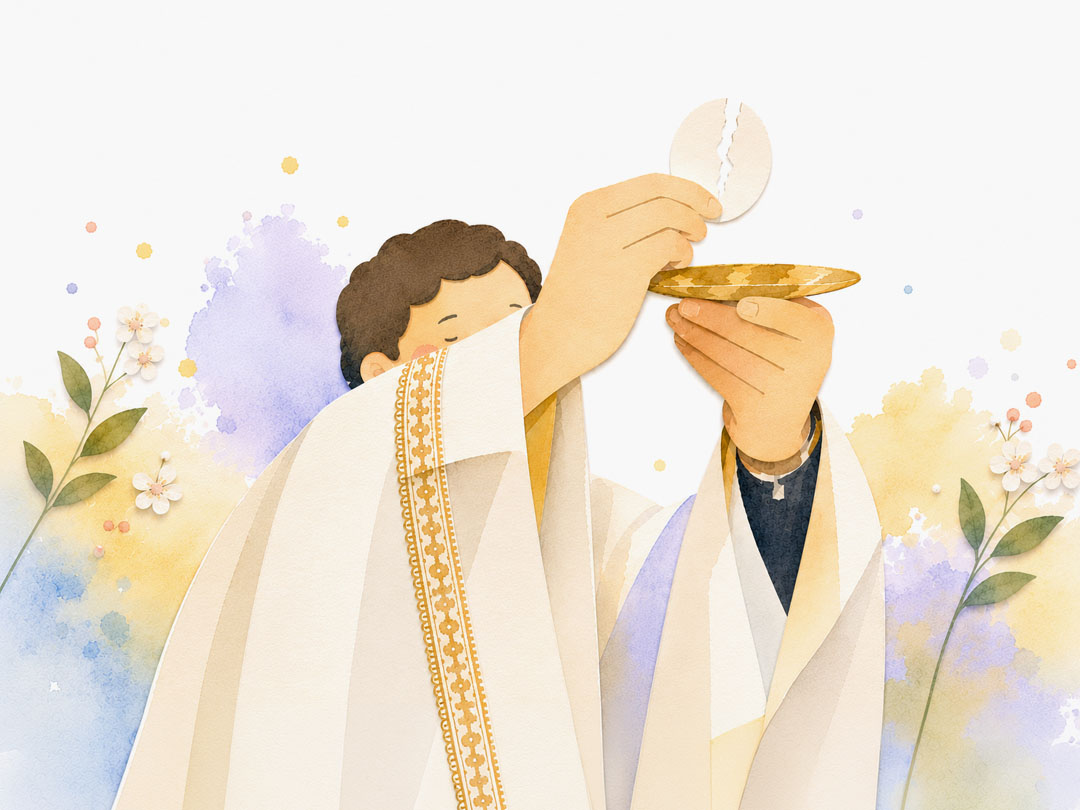 오늘 말씀카드 성체 성혈 대축일 부속가 대표 이미지