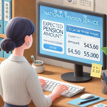 국민연금 예상수령액 조회하는법