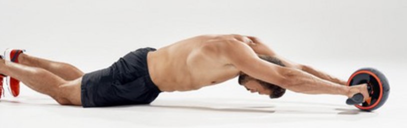 실내 복근 운동기구 : 복근 휠 사용법