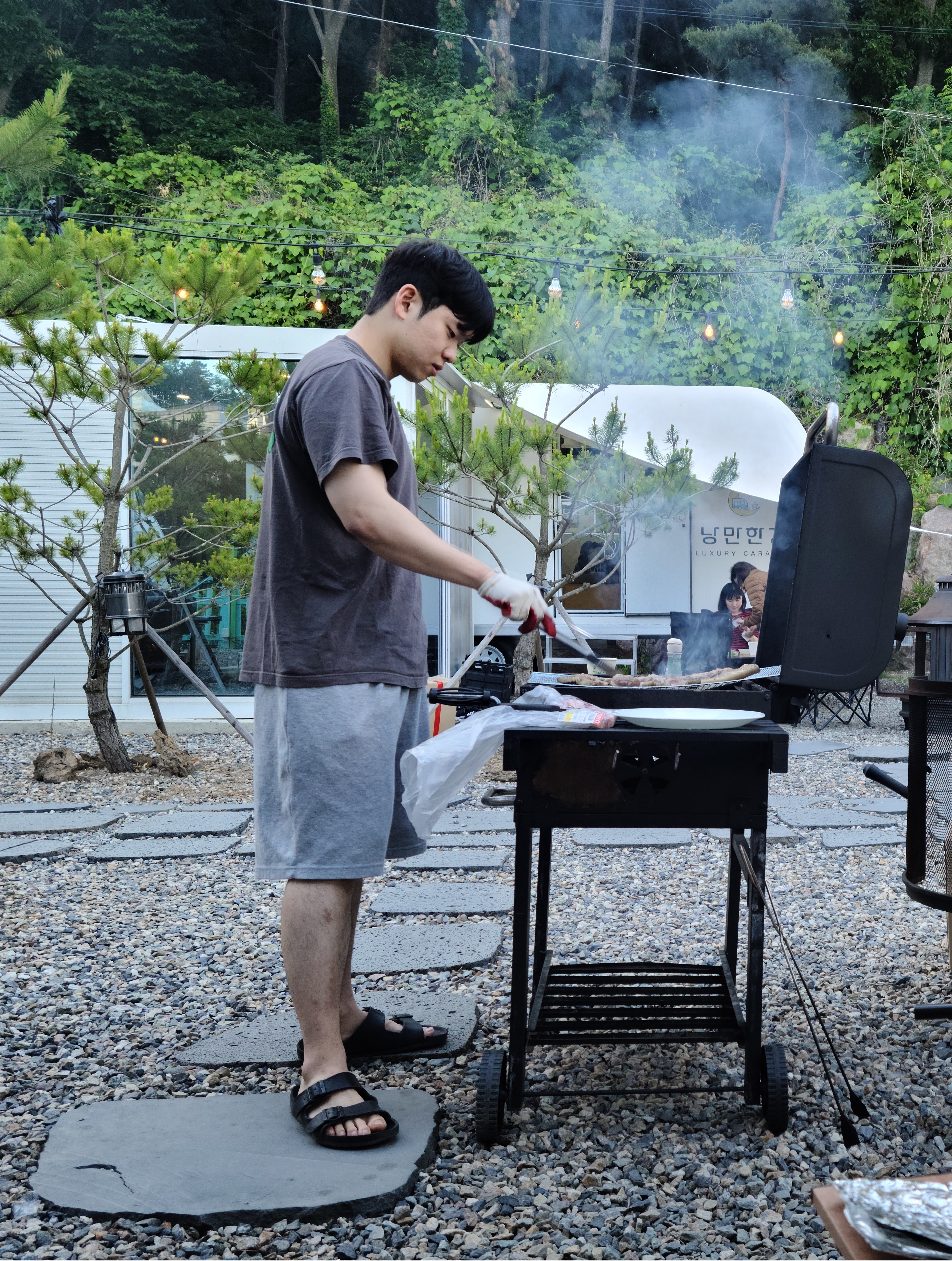 김포한강오토캠핑장 바베큐