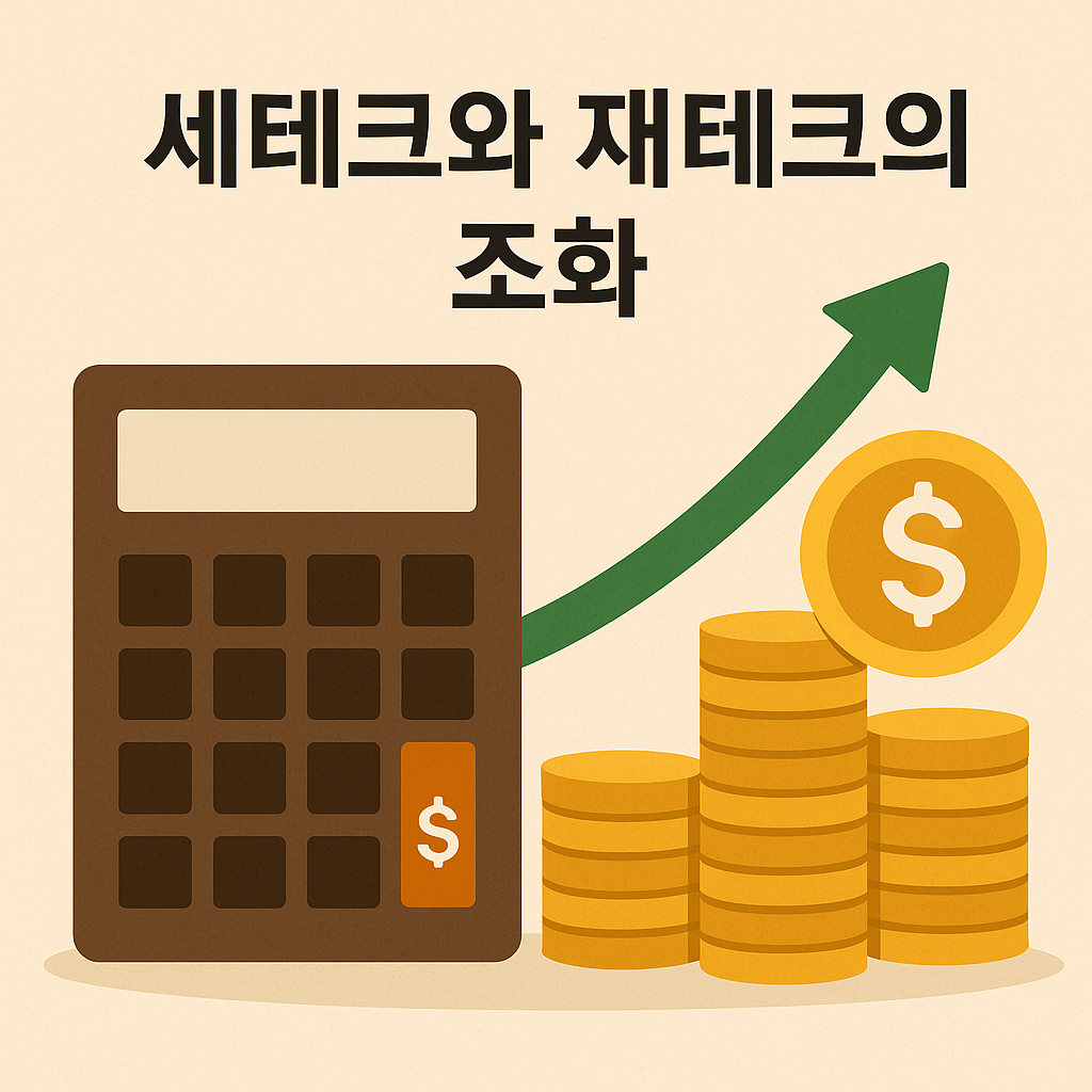 세테크와 재테크 관련 사진