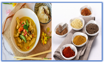 카레의 놀라운 효능