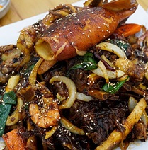 해물간장뼈찜