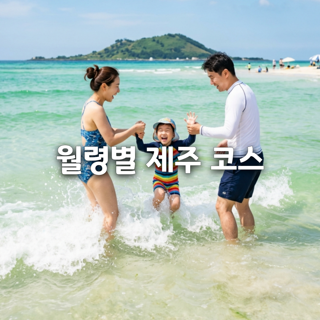 아이와 제주도 여행 ✔ 월령별 추천 코스 총정리 (2026 최신)