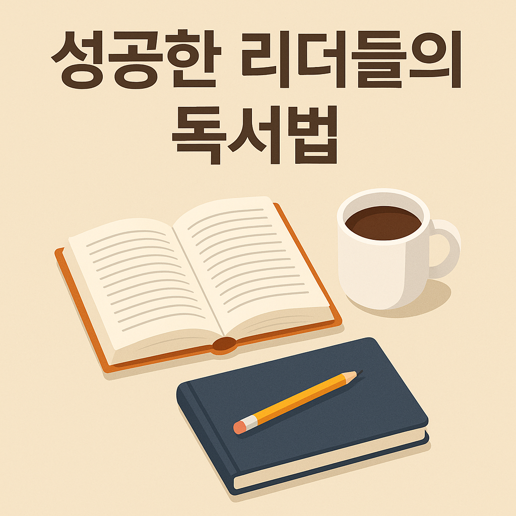 성공한 리더들의 독서법